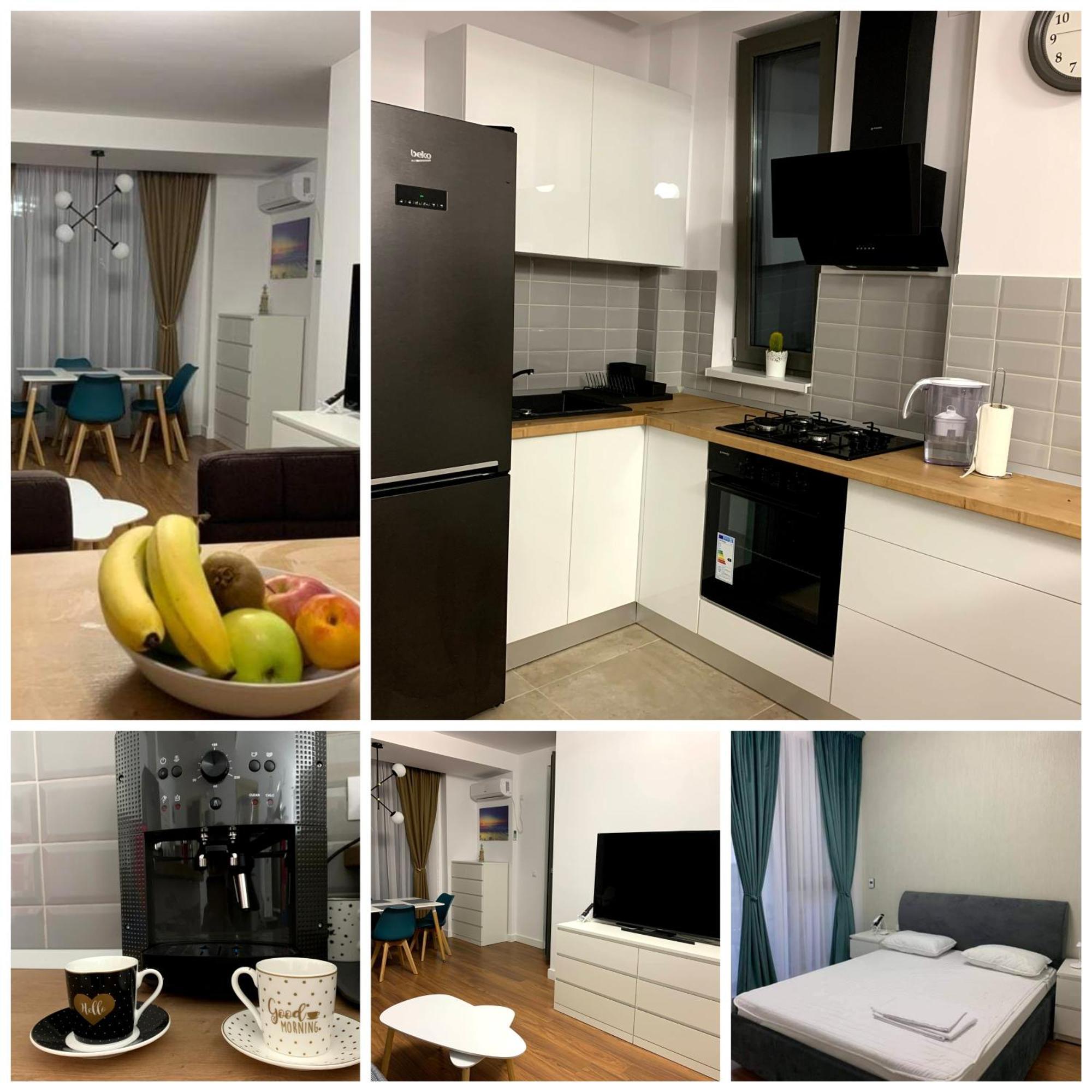 Andreve Apartment By Onix Blue Mamaia Nord, Baby Friendly, Private Parking Navodari Exterior photo