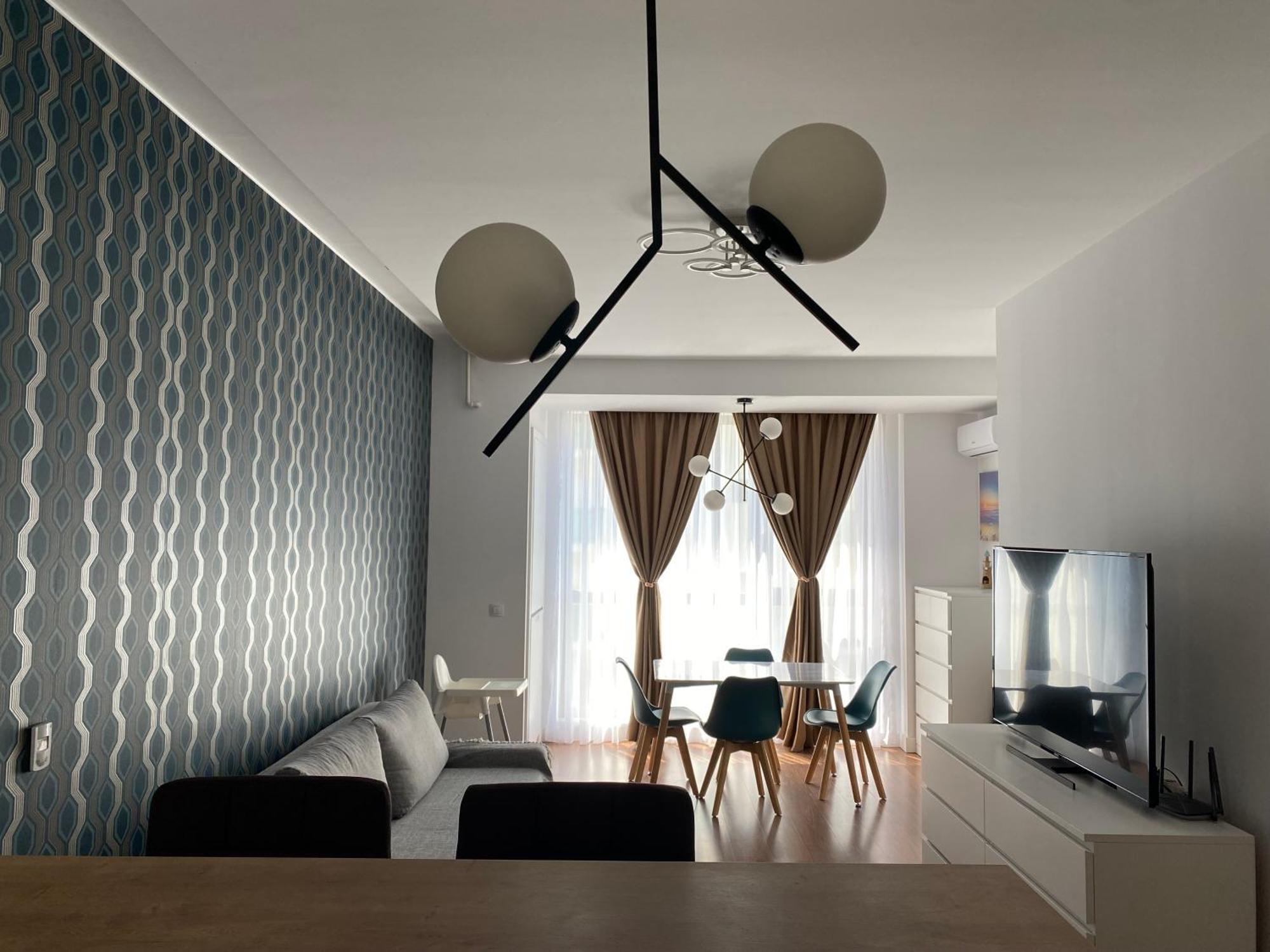 Andreve Apartment By Onix Blue Mamaia Nord, Baby Friendly, Private Parking Navodari Exterior photo